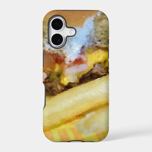 Cheeseburger and Fries (Back)