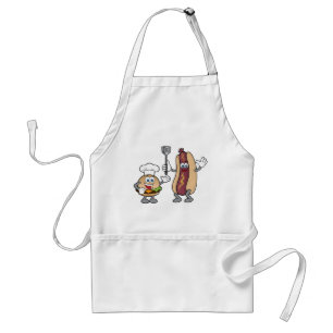 Cheeseburger and Hot Dog Standard Apron