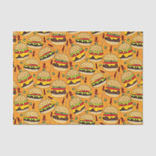 Cheeseburger Deluxe Tissue Paper