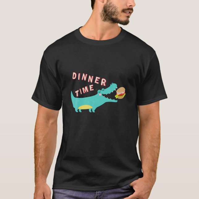 Cheeseburger - French Fry T-Shirt (Front)