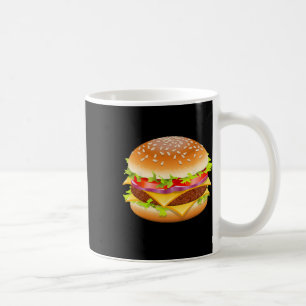 Cheeseburger Hamburger Burger Funny Food Halloween Coffee Mug