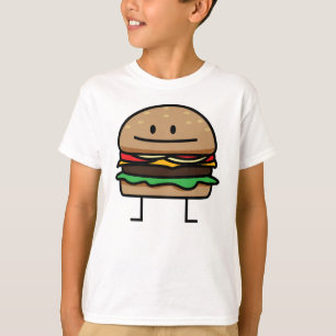 Cheeseburger Hamburger ground meat Beef cheese bun T-Shirt