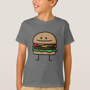 Cheeseburger Hamburger ground meat Beef cheese bun T-Shirt