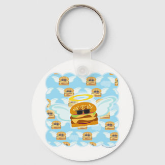 Cheeseburger Heaven Keychain