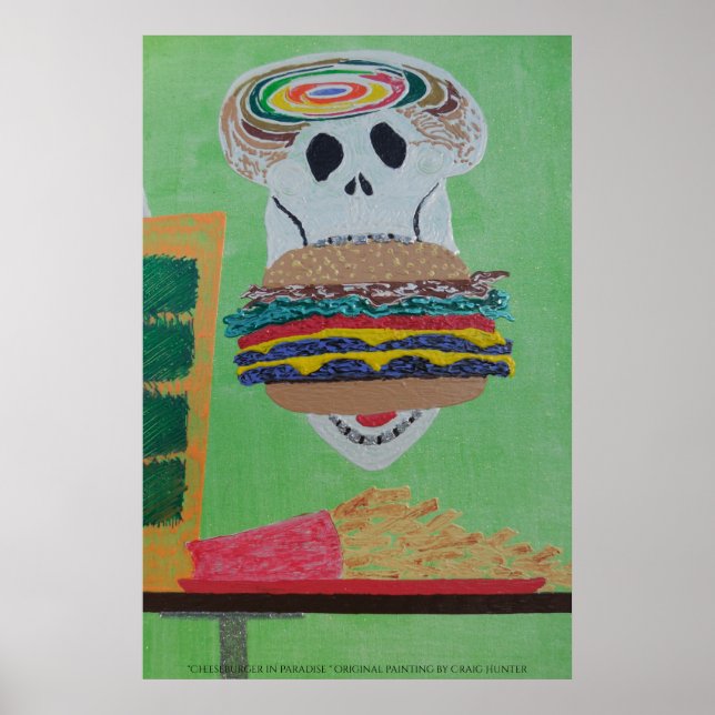 Cheeseburger in Paradise Poster (Front)