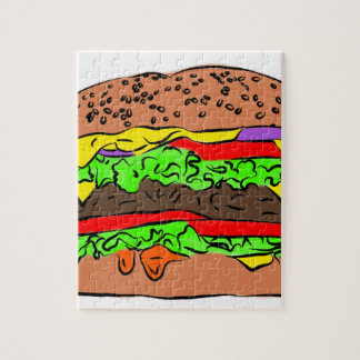 Cheeseburger Jigsaw Puzzle