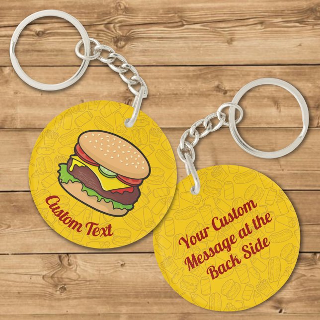 Cheeseburger Keychain (Creator Uploaded)