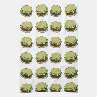 Cheeseburger Kitchen Towel