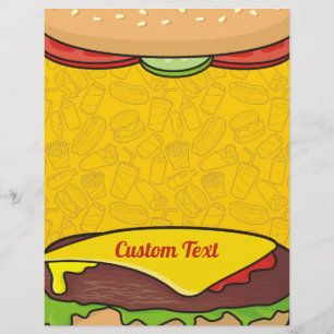 Cheeseburger Letterhead