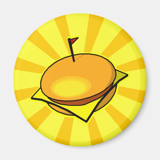CHEESEBURGER Magnet (Front)