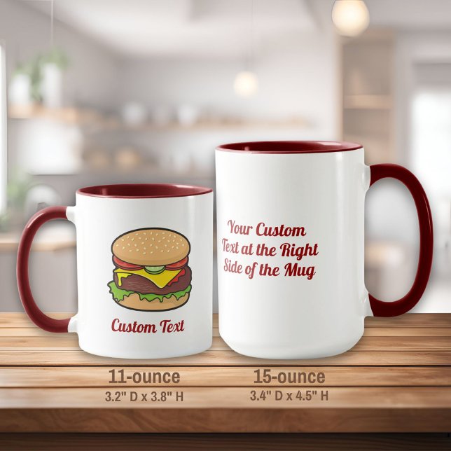 Cheeseburger Mug (Creator Uploaded)