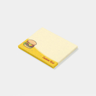 Cheeseburger Post-it Notes