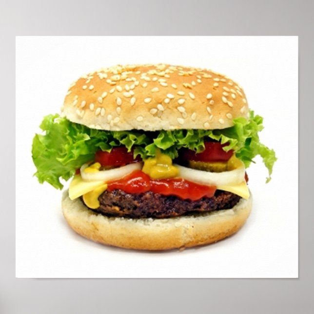 Cheeseburger Poster (Front)