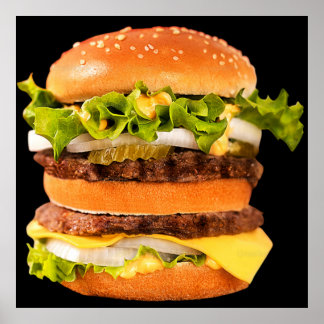 Cheeseburger Poster