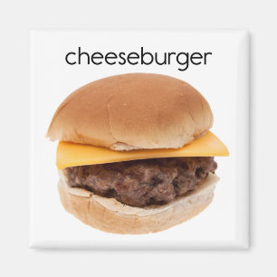 Cheeseburger Refrigerator Magnet