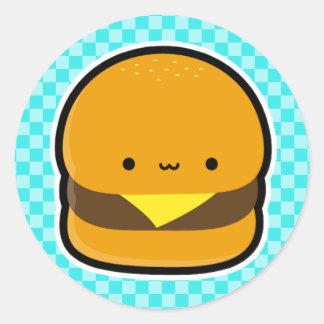 Cheeseburger Stickers