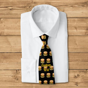 Cheeseburger Tie