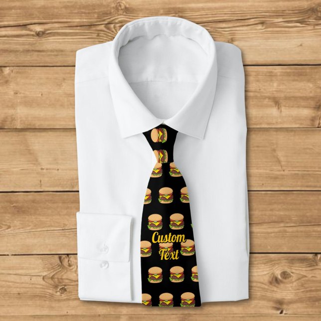 Cheeseburger Tie (Creator Uploaded)
