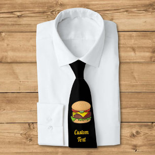 Cheeseburger Tie