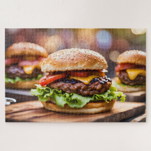 Cheeseburgers Jigsaw Puzzle