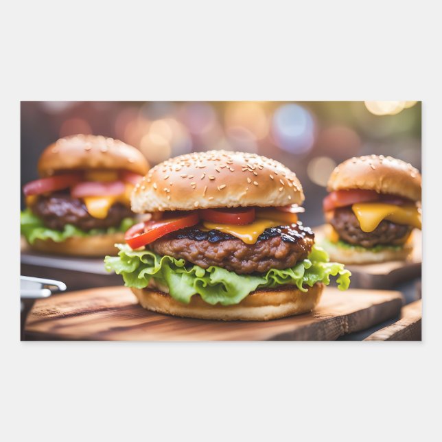 Cheeseburgers Sticker (Front)