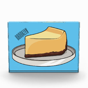 Cheesecake cartoon illustration   photo block