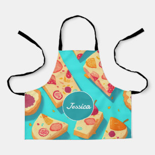 Cheesecake Pastel Colourful Personalized Pattern Apron