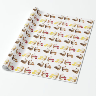 Cheesecake Wrapping Paper
