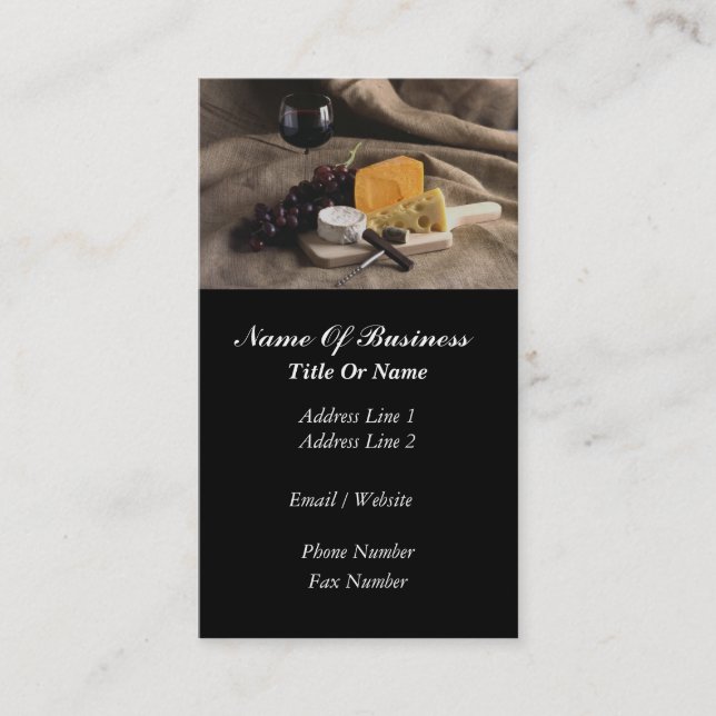 Cheesemaker Business Card (Front)