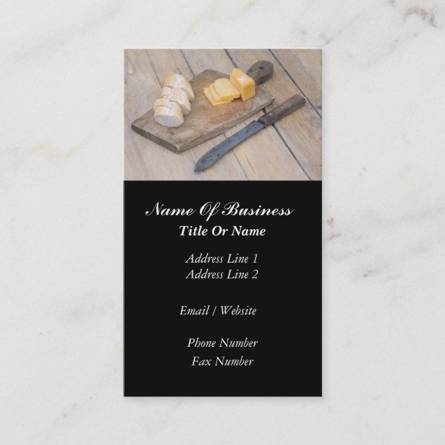 Cheesemaker Business Card (Front)