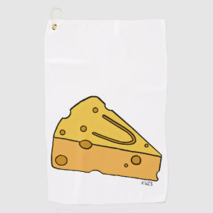 Cheesin' Cutie Cheese Golf Towel