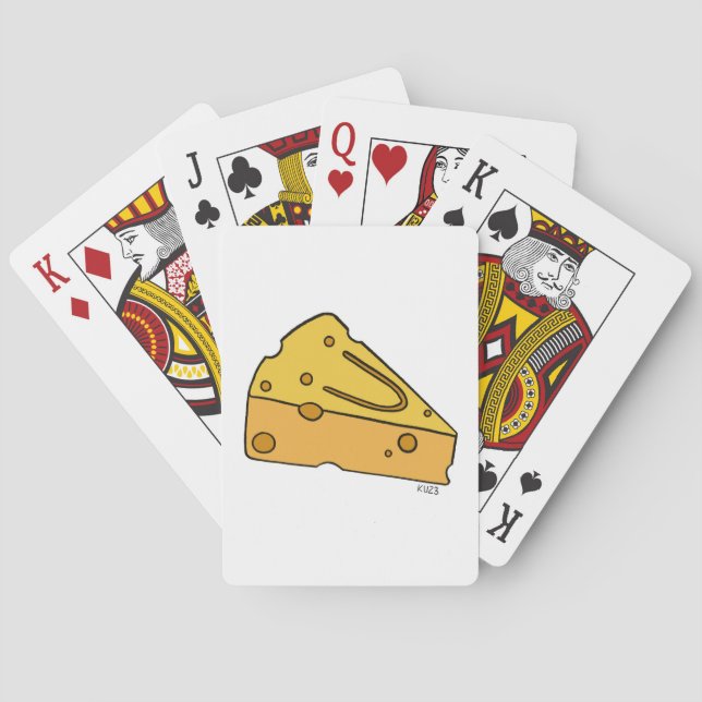 Cheesin' Cutie Cheese Playing Cards (Back)