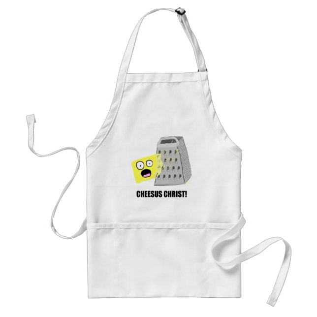 Cheesus Christ! Apron (Front)