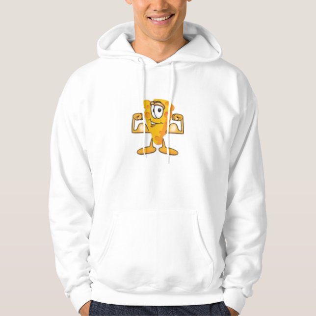 Cheesy enough? hoodie (Front)