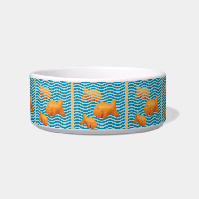 Cheesy Goldfish (Crackers)  Bowl (Front)