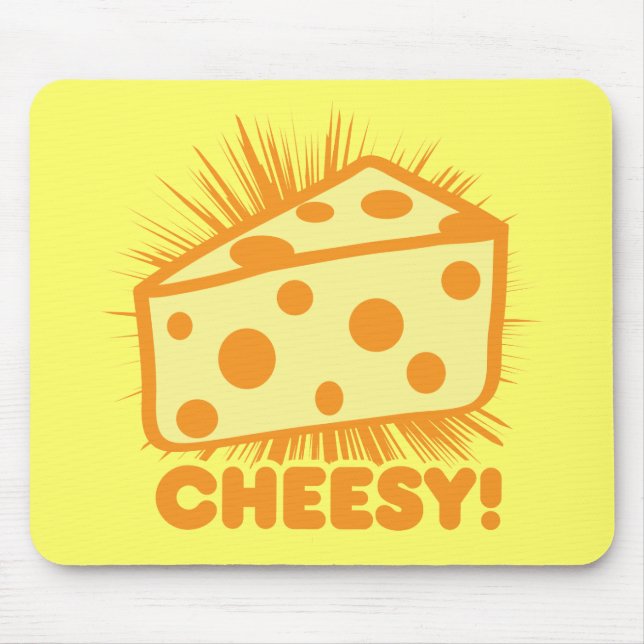 Cheesy Mouse Pad (Front)
