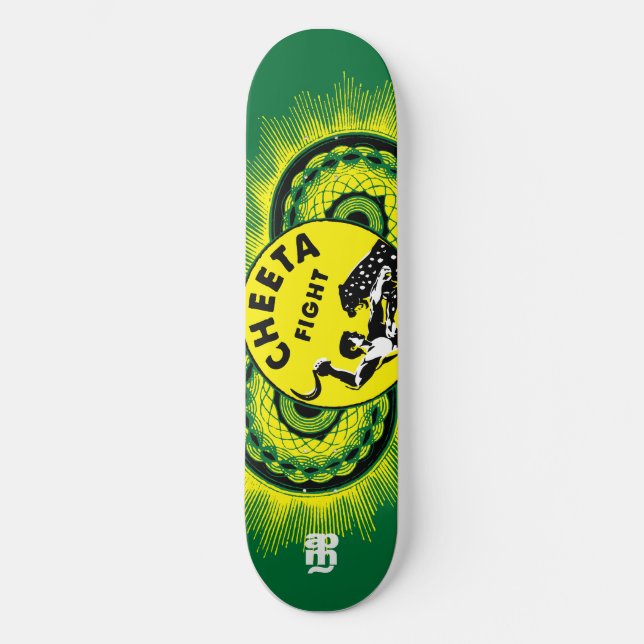 Cheeta Fight! Skateboard (Front)