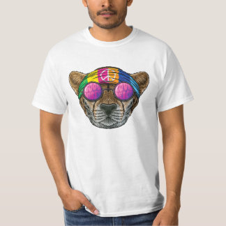 Cheeta Love Peace Sign 70s T-Shirt