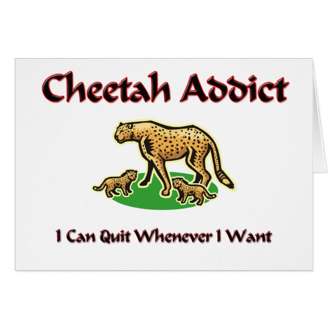 Cheetah Addict (Front Horizontal)