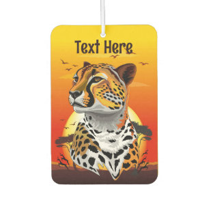 Cheetah African Feline Wild Animal Air Freshener