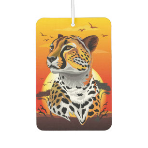Cheetah African Feline Wild Animal Air Freshener