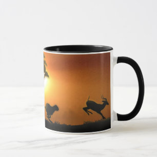 Cheetah and Gazelle Mug