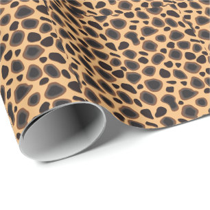 Cheetah Animal Print Wrapping Paper