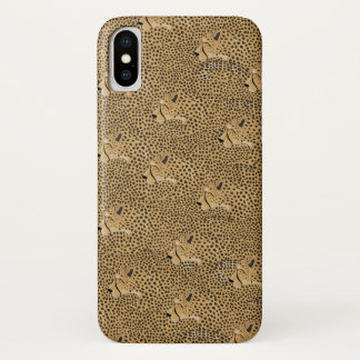 Cheetah Apple iPhone X, Barely There Phone Case