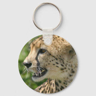 Cheetah Attack Keychain
