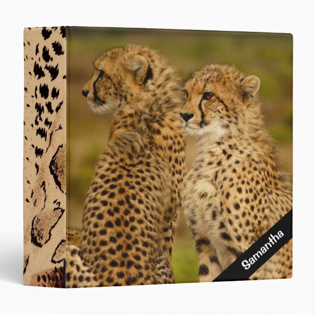 Cheetah Binder (Front/Spine)