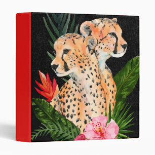 Cheetah Bouquet Binder