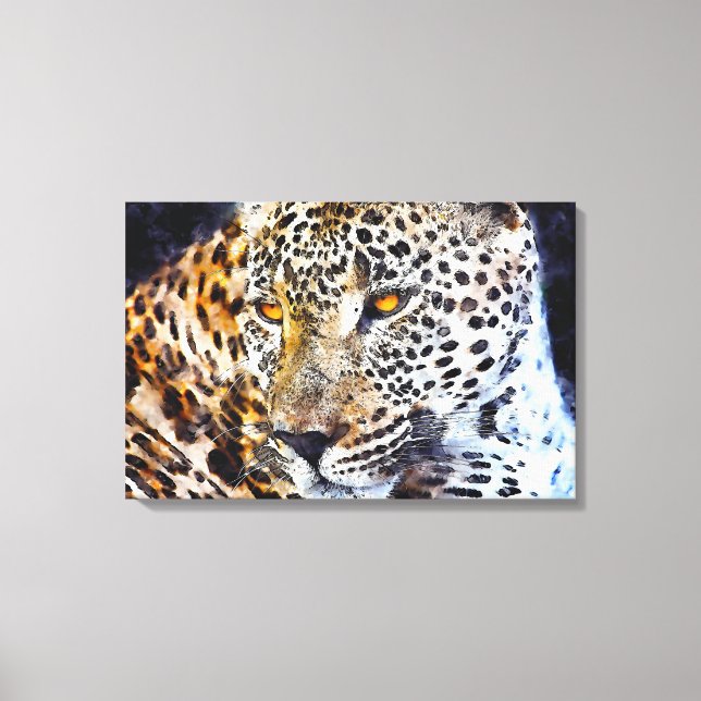 Cheetah Canvas Print (Front)