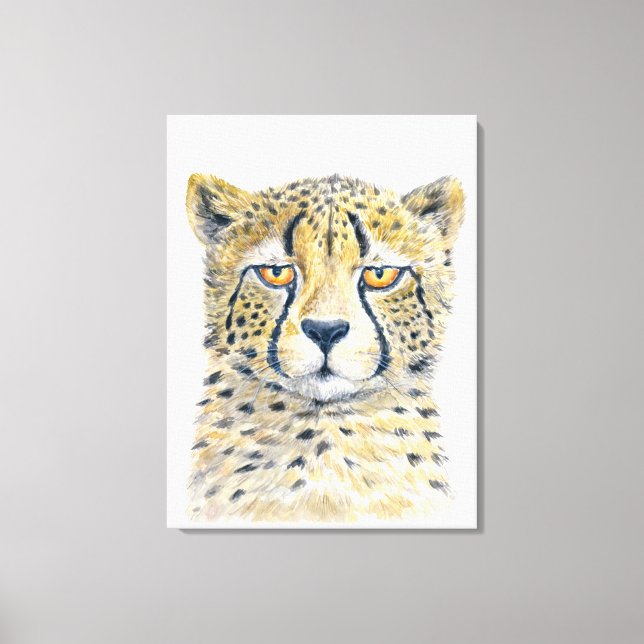 Cheetah Canvas Print (Front)