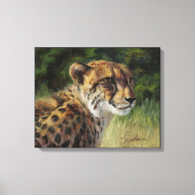 Cheetah Canvas Print 20" x 16" (Front)